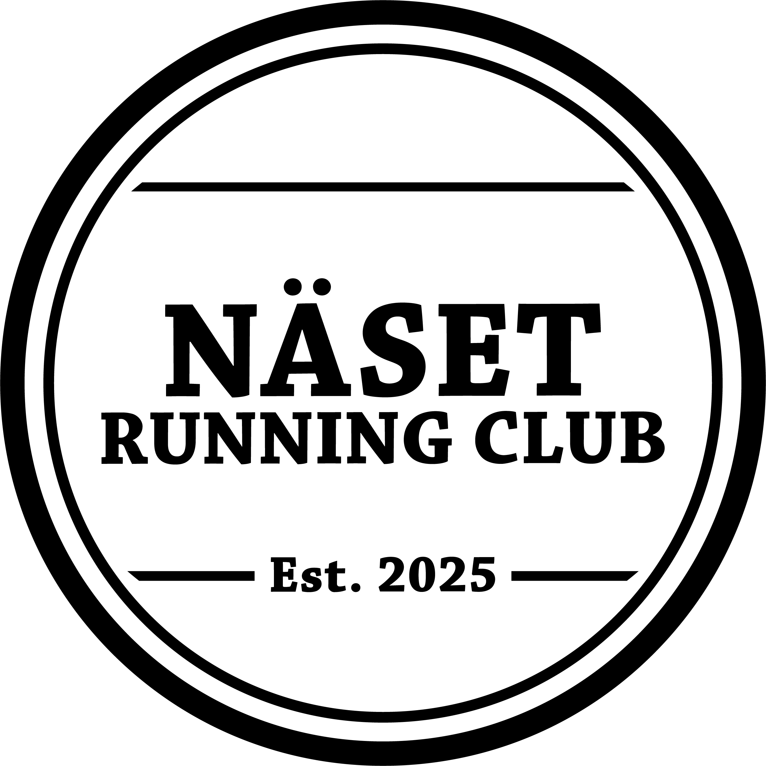 Näset Running Club logotyp